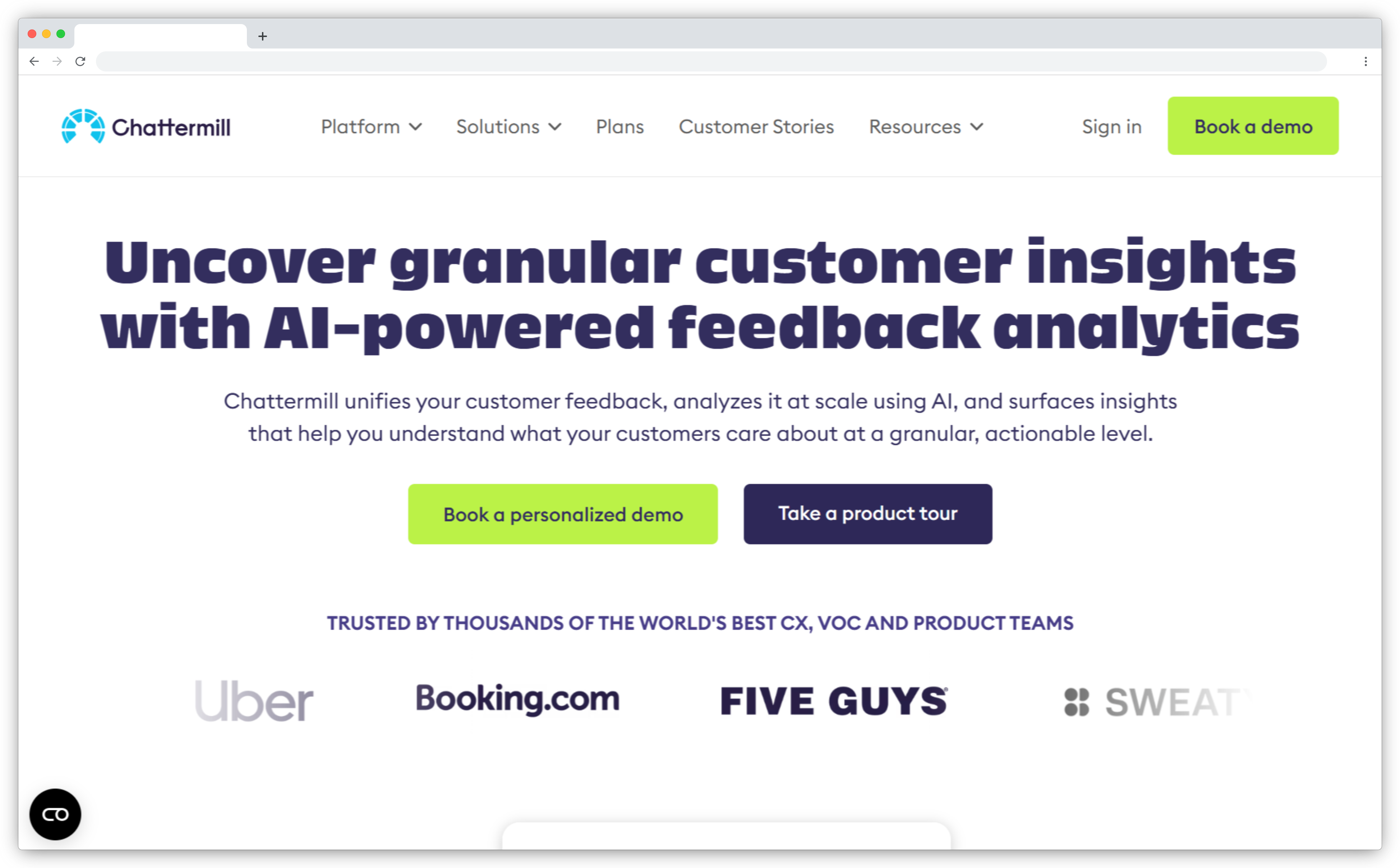 Text Analysis Tools - Chattermill